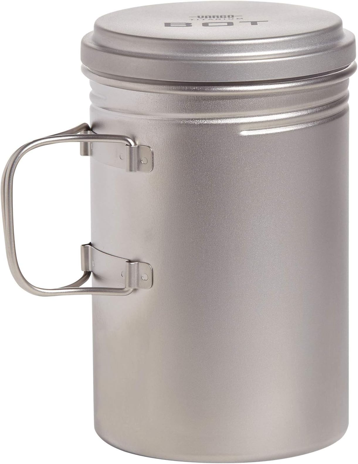 Titanium BOT Series | BOT-HD Bottle Pot – 1 Liter (34 oz.) Ultralight Water Bottle Cooking Pot Weighs 153 grams (5.4 oz.) | Backpacking Camping