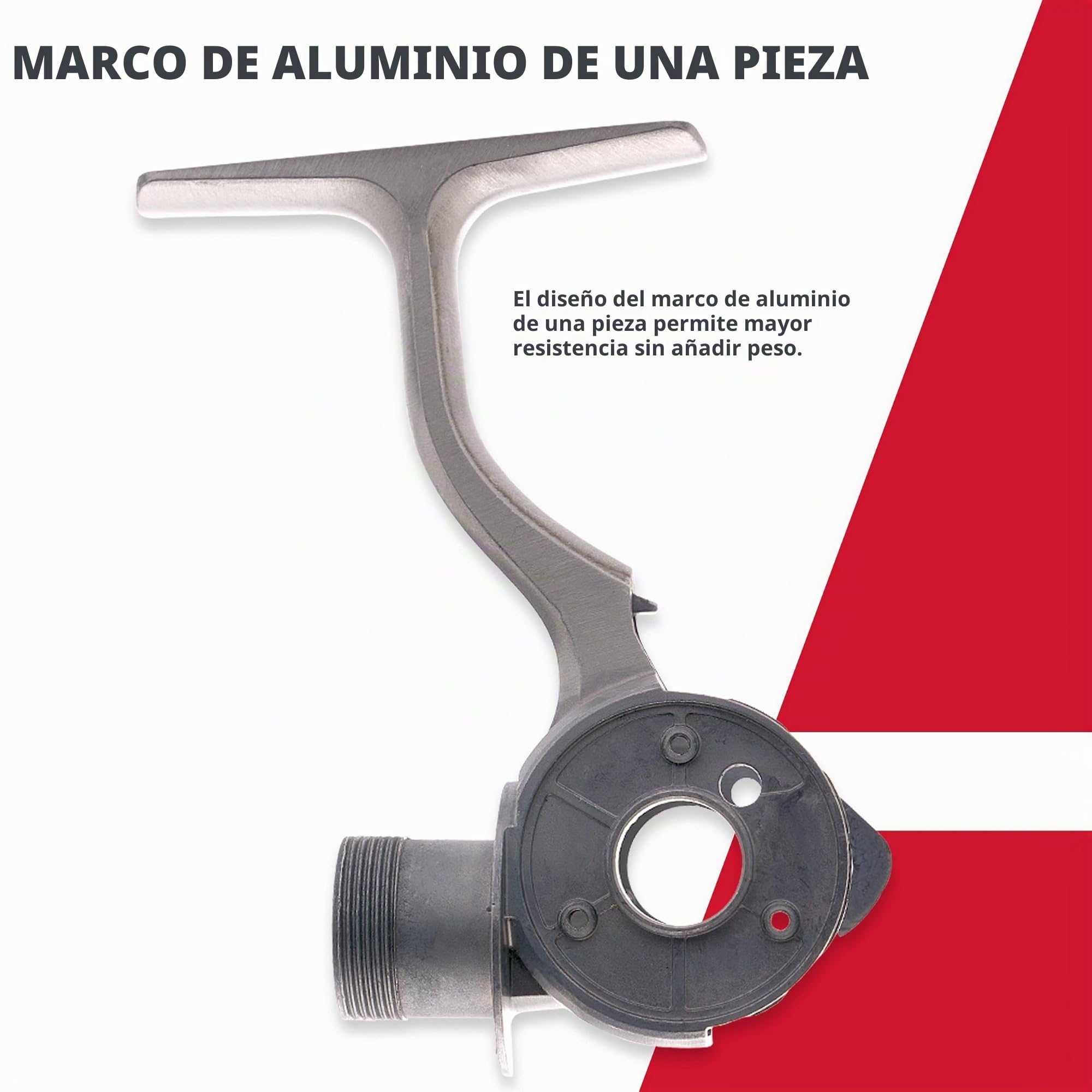 Abu Garcia Revo Rocket - Carrete de Pesca Giratorio