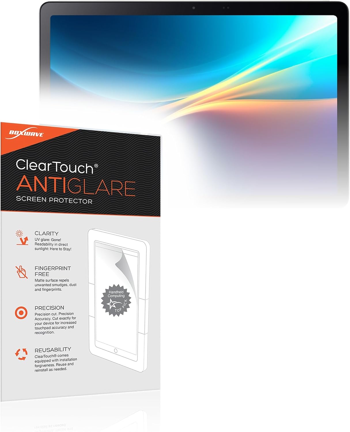 BoxWave Screen Protector Compatible With Acer Iconia V11 - ClearTouch Anti-Glare (2-Pack), Anti-Fingerprint Matte Film Skin