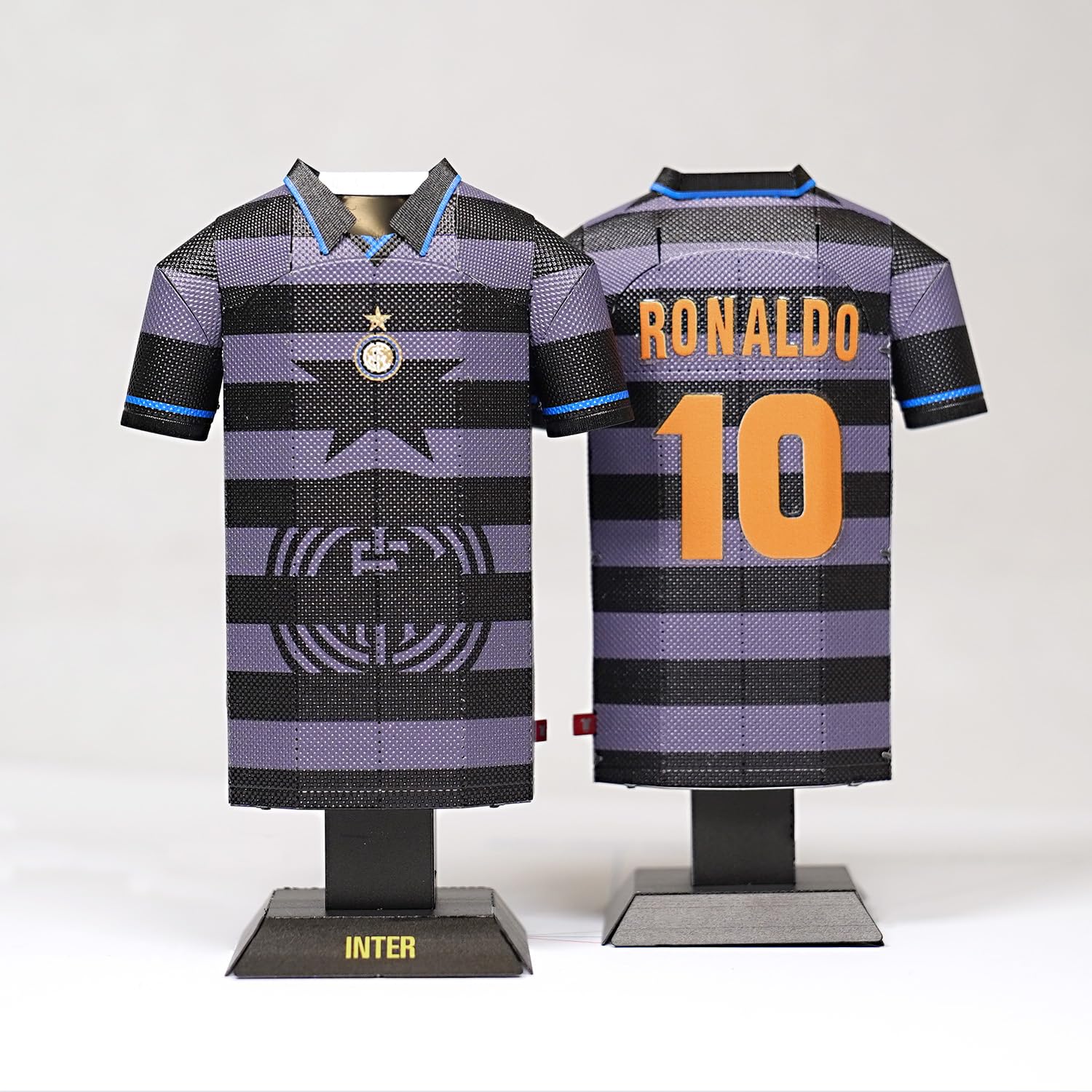Inter Milan FC 97/98 Retro Third Metal Football Shirt - Image 3