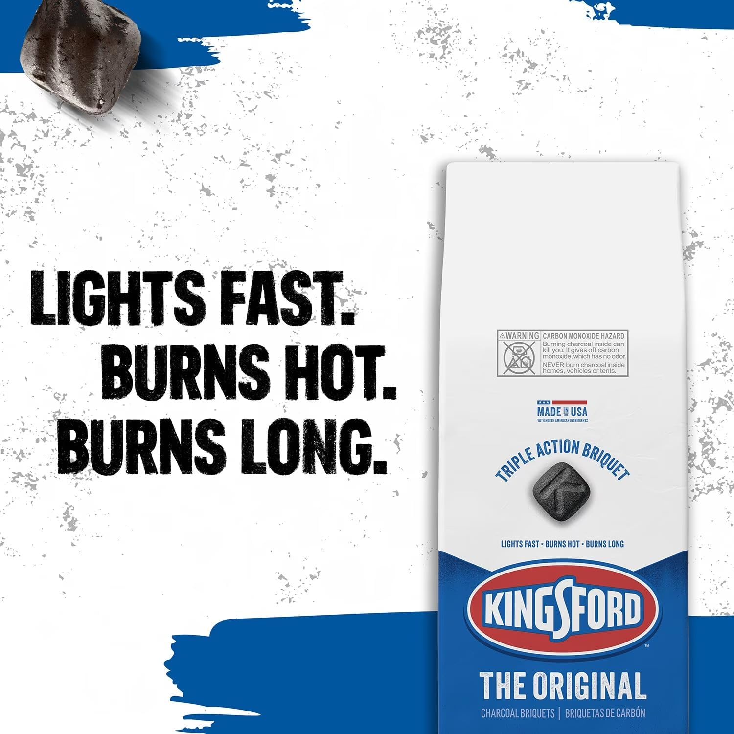 Original Charcoal Briquettes, 2 Pack - 20 lb. Bags (40 lbs. Total) – BBQ Charcoal for Grilling and Smoking – 100% Natural Ingredients with Sure Fire Grooves