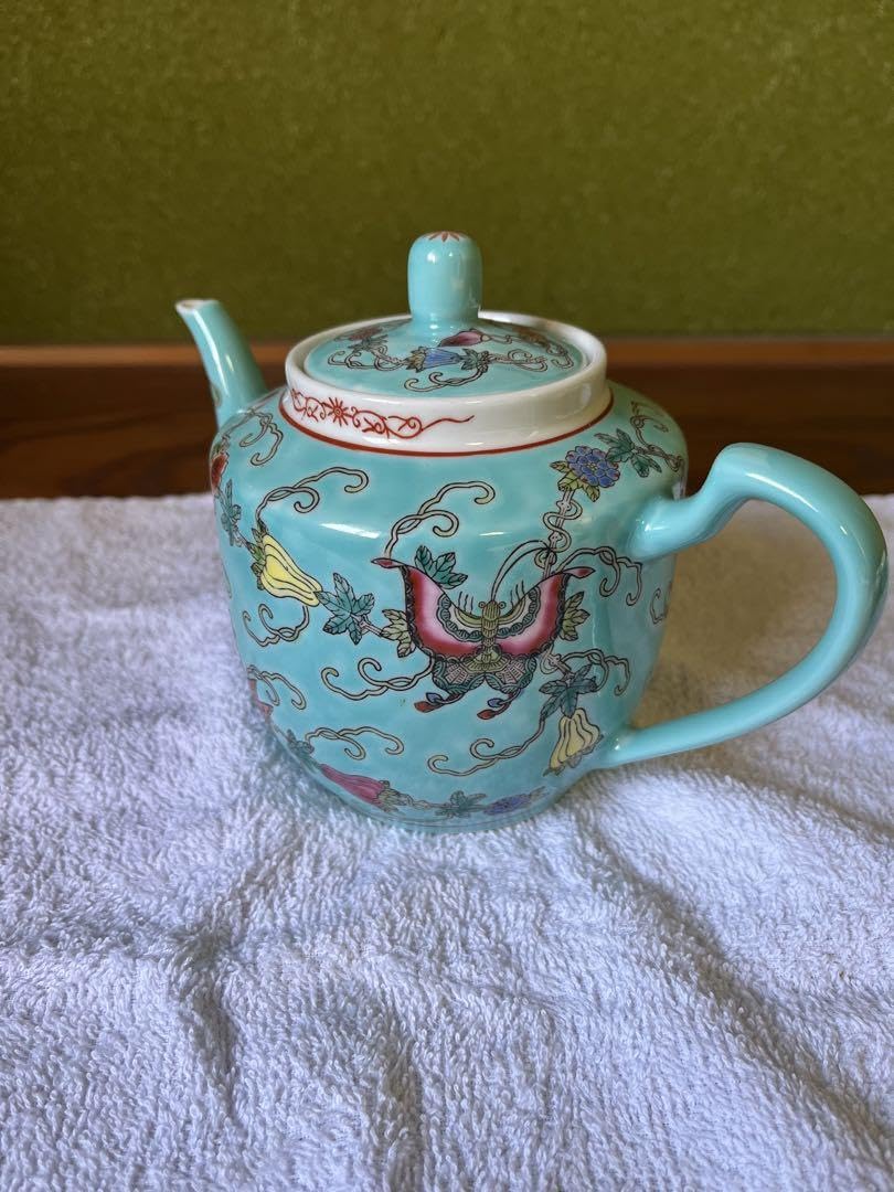 景徳鎮 お茶セット 発泡スチロール固定厳重梱包発送 景徳鎮 お茶セット