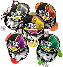 SCOOPER Energy All in one Extra Strong Box I Cool Grapefruit Fresh Mint Iced Cola Iced Tea Peach Iced Tea Lemon Extra Strong | 5 x 7,2g