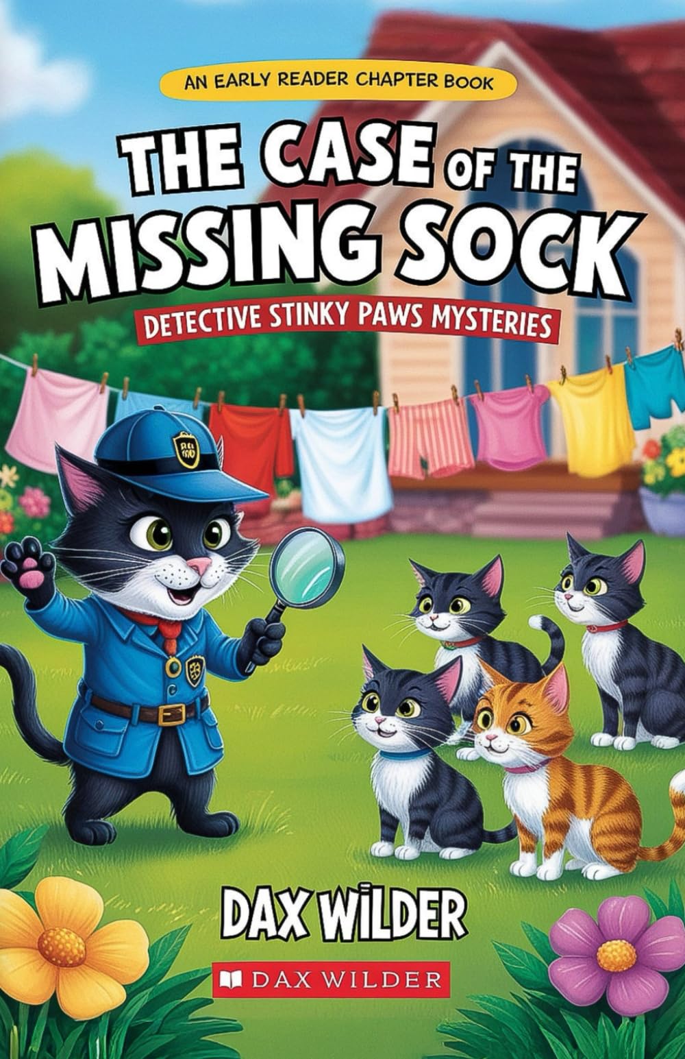 The Case of the Missing Sock: Early Reader Chapter Books (Ages 5-8): 1 (Detective Stinky Paws Mysteries)