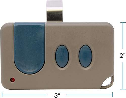 Miniatura 5 de Garage2Go Reemplazo remoto de puerta de garaje para Sears Craftsman (139.53681) 971LM (botón rojo de aprendizaje) (paquete de 2)