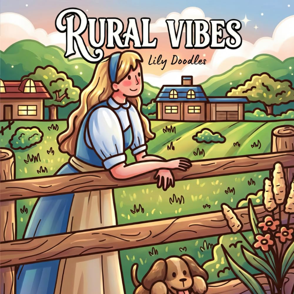 Rural Vibes: Cozy Countryside Coloring Book