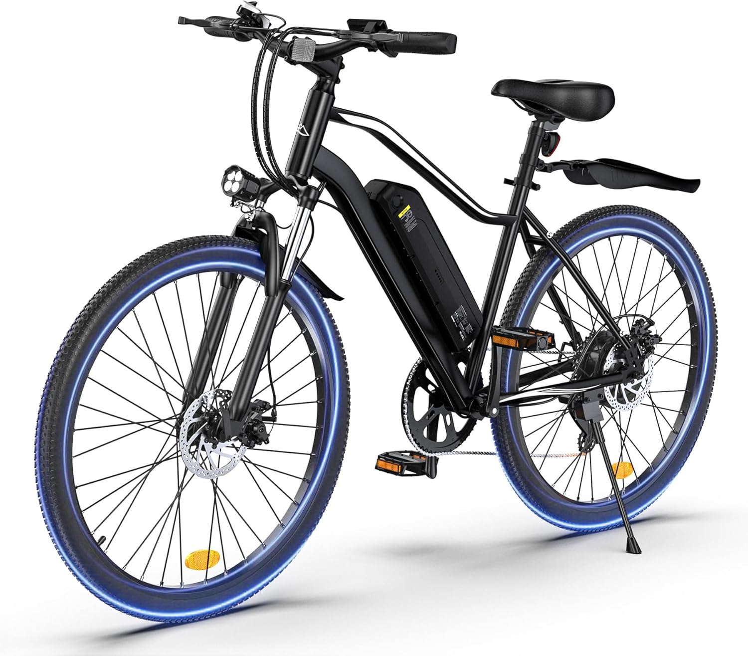Electric Bike, 1000W/750/500W Peak Motor, 20MPH & 60/55 Miles, 26''/20'' Tires, Removable Battery, 7/5 Speed E-Bike, Dual Disc Brakes, Shock Absorber, Commuting Electric Bicycle for Adults