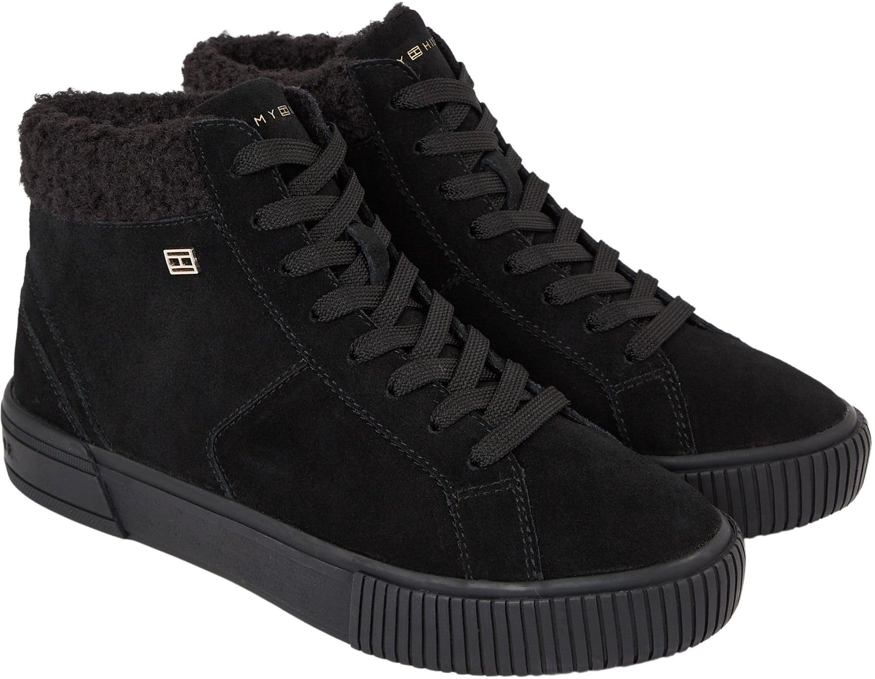 Tommy Hilfiger Vulc Suede Sneaker Hi Fw0fw07549, Zapatilla Vulcanizada Mujer