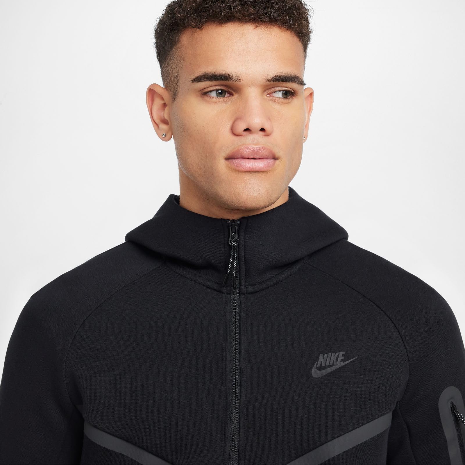 Nike Tech Fleece Fullzip Windrunner Hoodie Giacca Uomo (Pacco da 1)