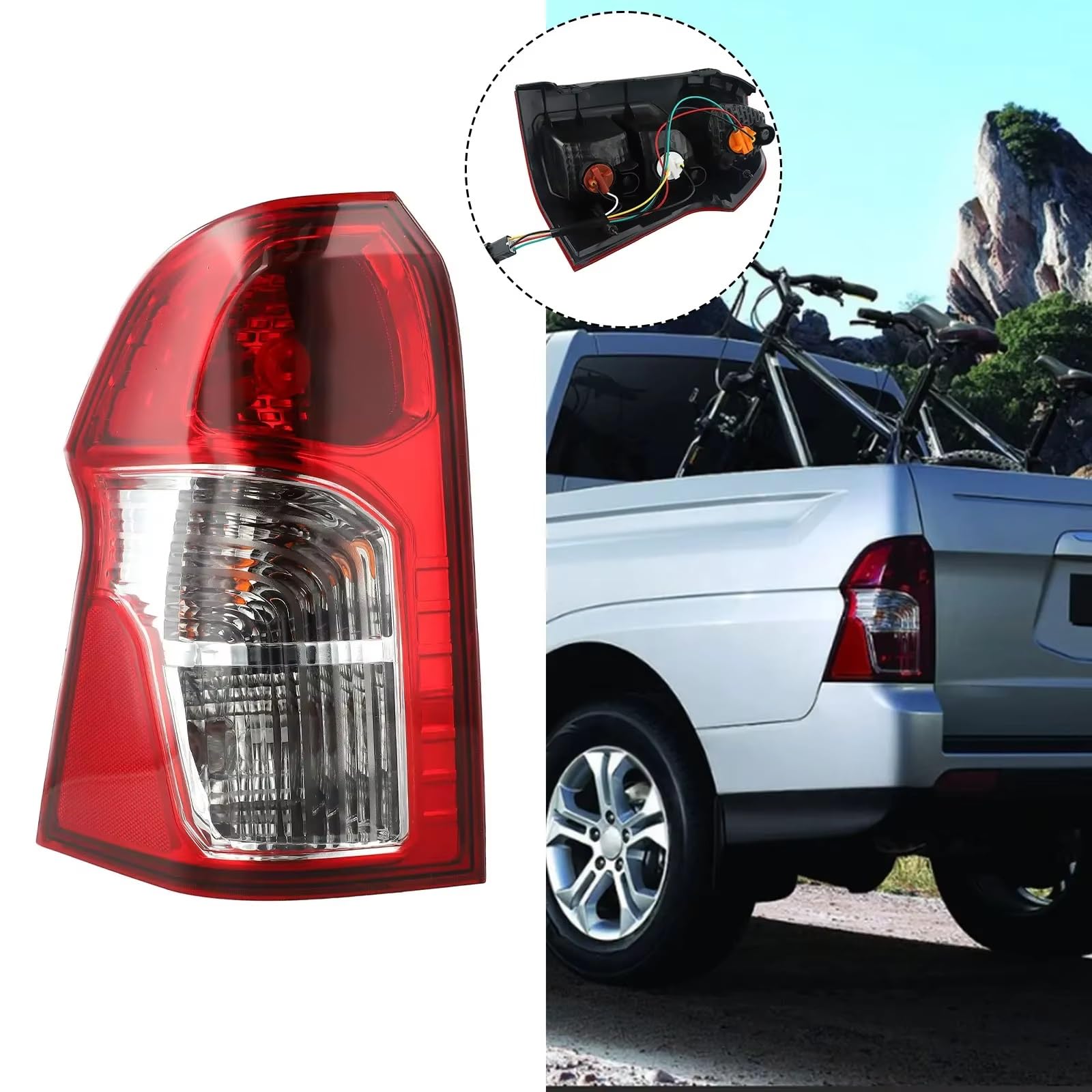 Para Ssangyong Para Actyon Para Deportes 2012-2017 Montaje Luz Trasera Jardín Interior 1 Pieza 83601-32500 Accesorios Freno Faros Traseros Piloto Antiniebla