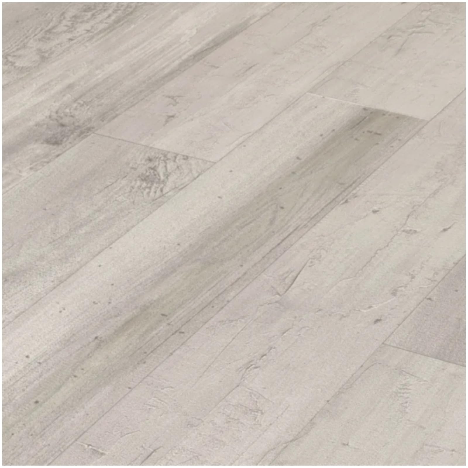 HORI Klick Hartvinylboden aus hochwertigem SPC ohne PVC, Eiche Perth, geräucherte Landhausdiele, 1,98 m², Trittschalldämmung, wasserfest, für Fußbodenheizung und Feuchträume geeignet,