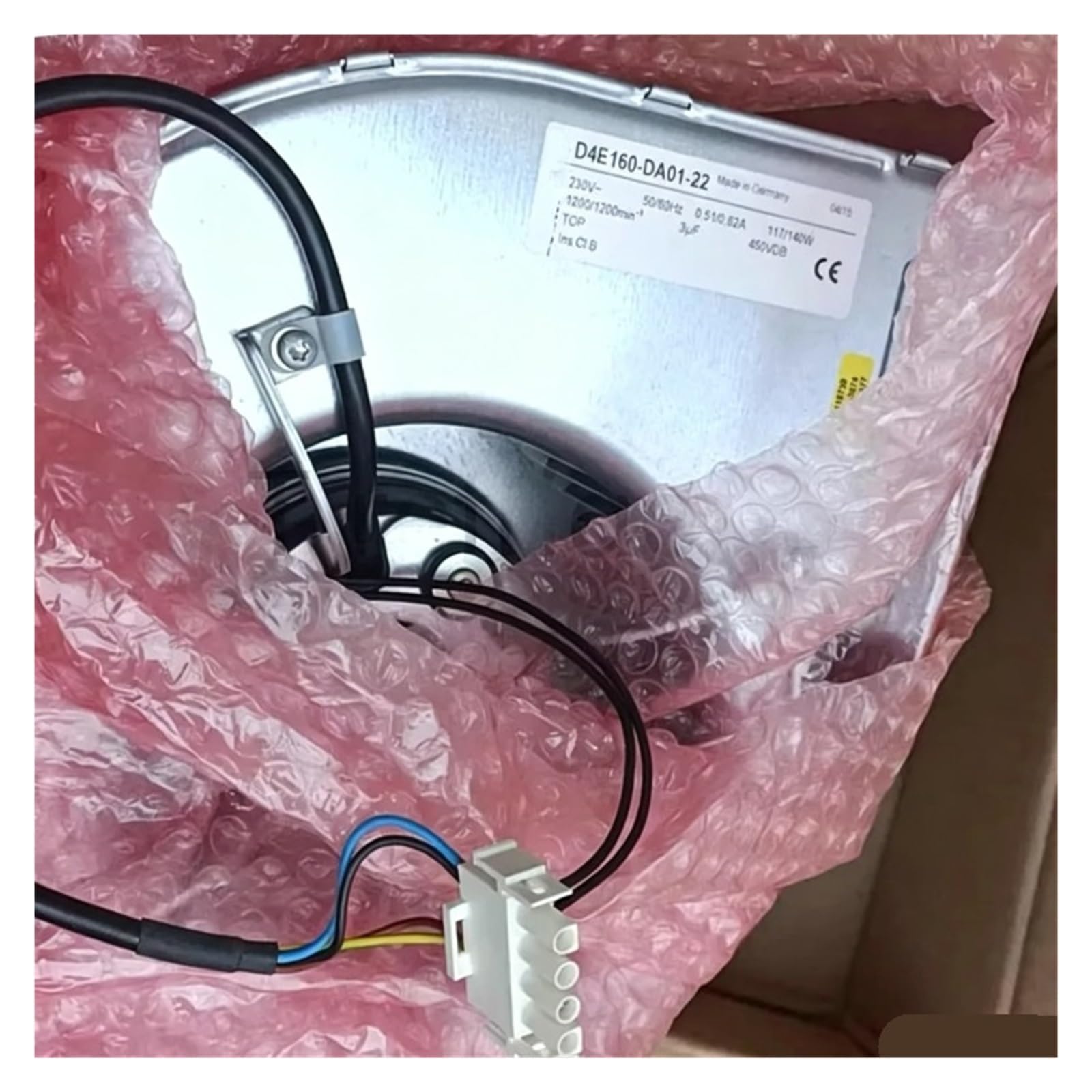 Ewhbgsjop One Color D4e160-Da01-22 230V 50/60Hz 0.51/0.62A 117/140W 1200R/Min Fan