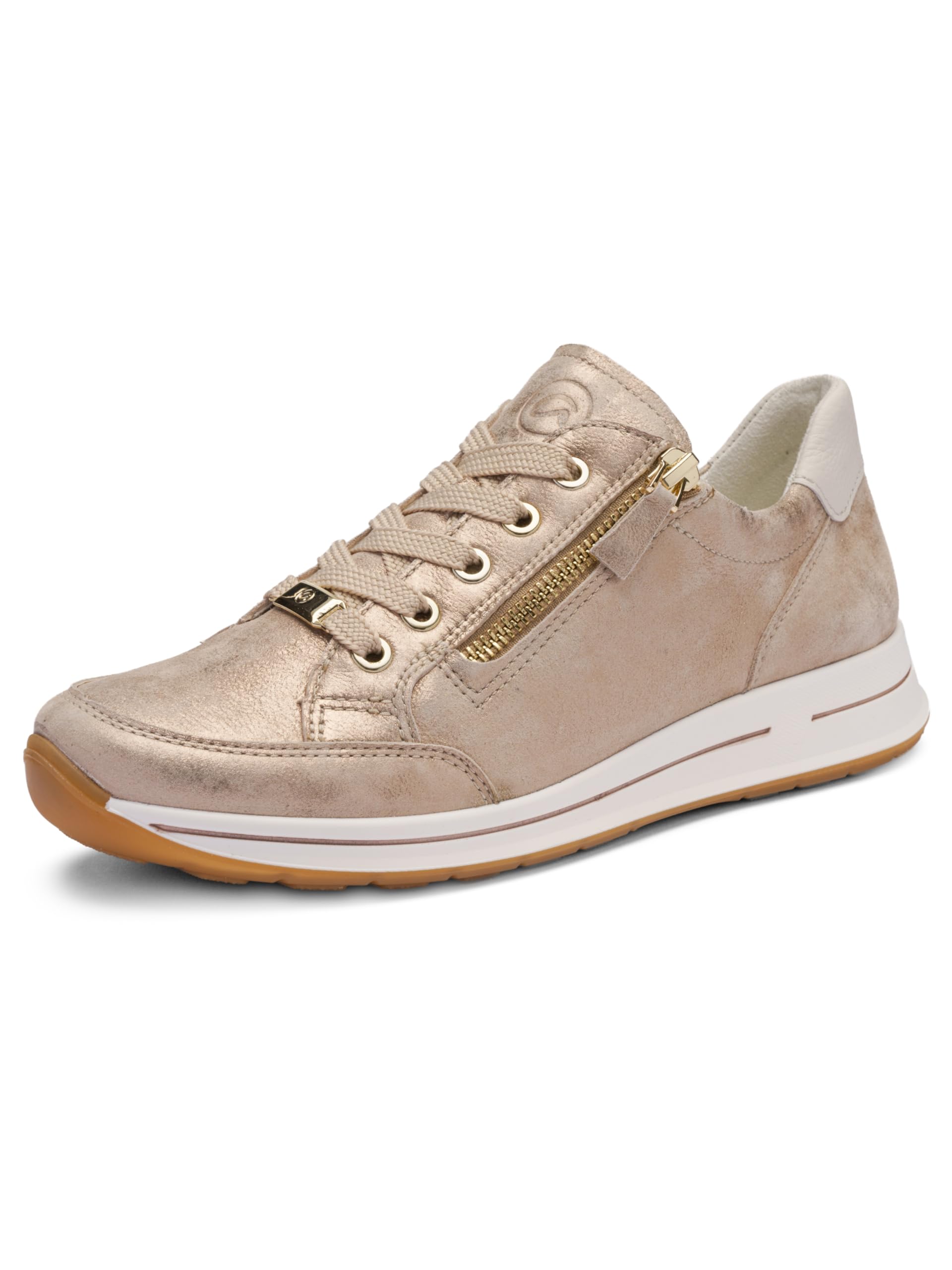 ARA Women Osaka Sneaker, Shell Cream, 37.5 EU Weit