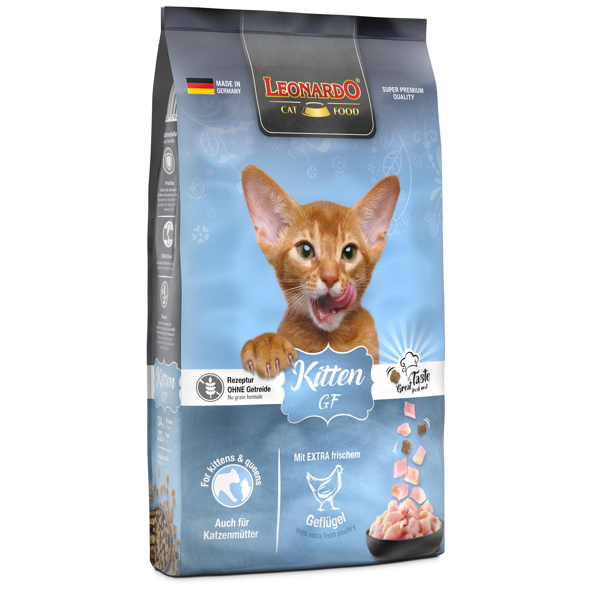 LEONARDO Kitten GF Katzenfutter Kitten, 7,5 kg