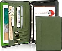 Vista 16 de AZXCG Portafolio de currículum, organizador de carpetas de negocios con cremallera y acabado mate de piel sintética, color negro (personalizable)