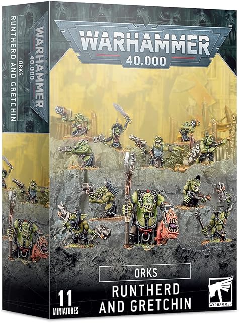 Games Workshop 50-16 Warhammer 40k - Gretchin (2018), multi-colored, one size