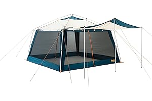 Eureka! Cabin Tent: Northern Breeze Camping Screen House and Shelter, 12 Feet