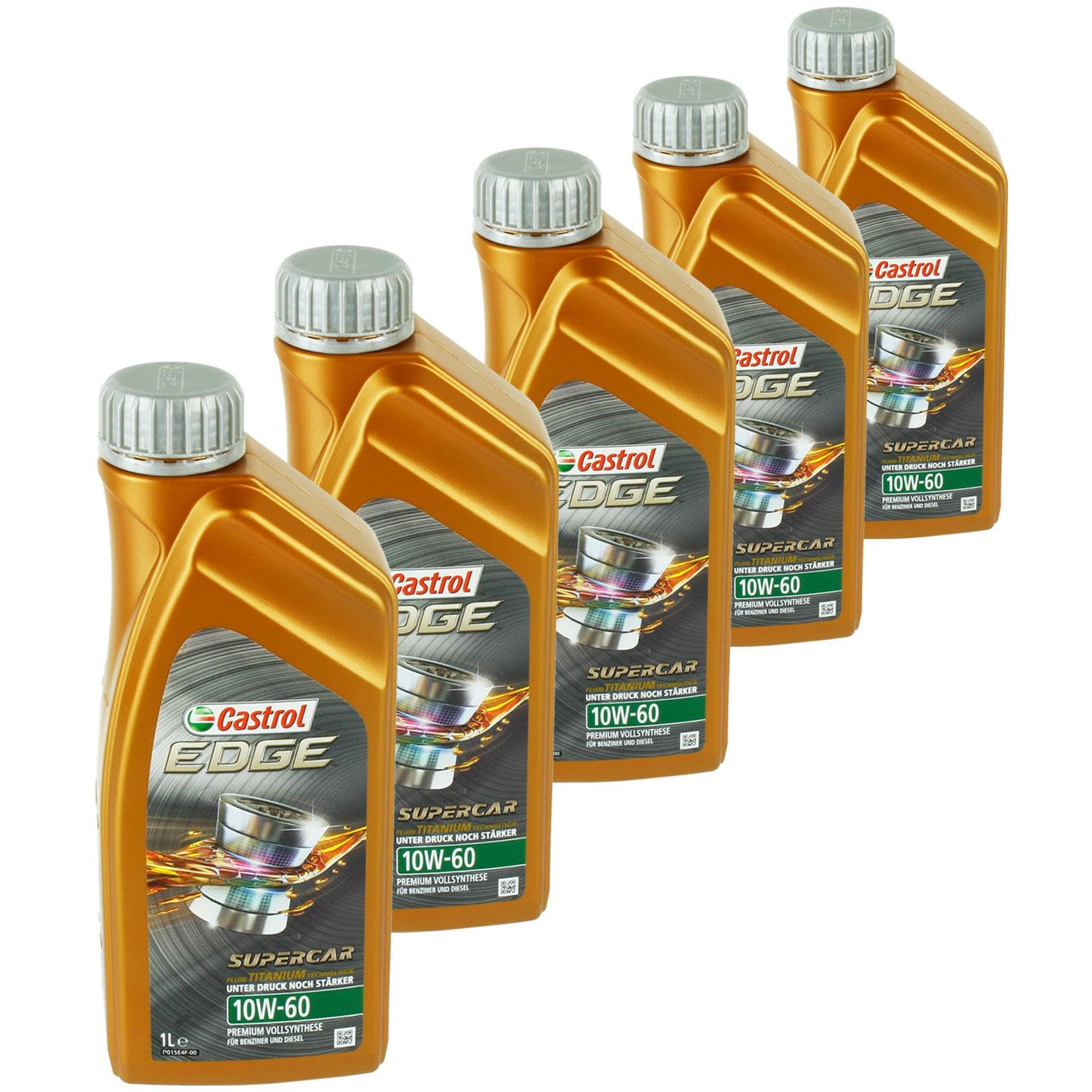 5x 1595CC Motoröl (5 L) | passend für Api Sn Acea A3 B3/4,