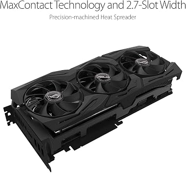 ASUS GeForce Graphic Card RTX 2070 Overclock O8G GDDR6 HDMI DP 1.4 USB Type-C ROG-STRIX-RTX2070-A8G-GAMING