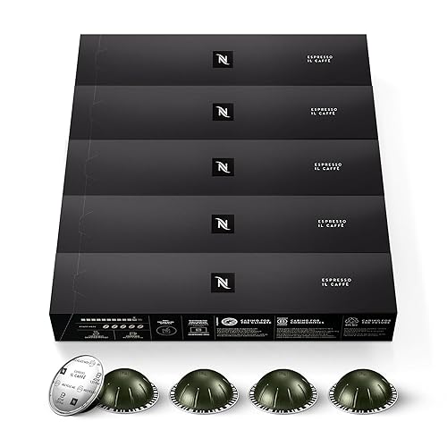 Miniatura 7 de Nespresso Cápsulas VertuoLine Espresso Paquete variado atrevido café Espresso tostado medio y oscuro 40 cápsulas de café Infusión de 135 onzas 135