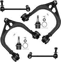Vista 12 de Detroit Axle - Kit de extremo delantero para Chrysler 300 Dodge Charge 2011-2018 Challenger, 2 brazos de control traseros inferiores, 2 barras