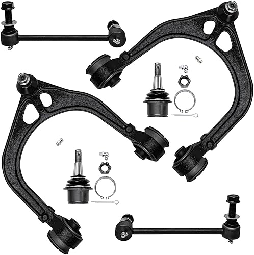 Detroit Axle - Brazos de control superiores delanteros para RWD 2005-2019 Chrysler 300 Dodge Charger Magnum Challenger, 2 brazos de control