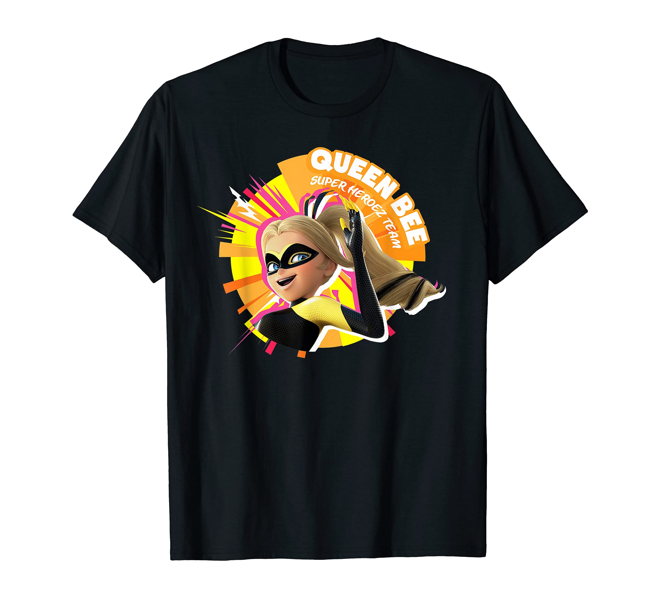 Miraculous Collection Queen Bee Super Heroez Team T-ShirtOEKO-TEX STANDARD 100