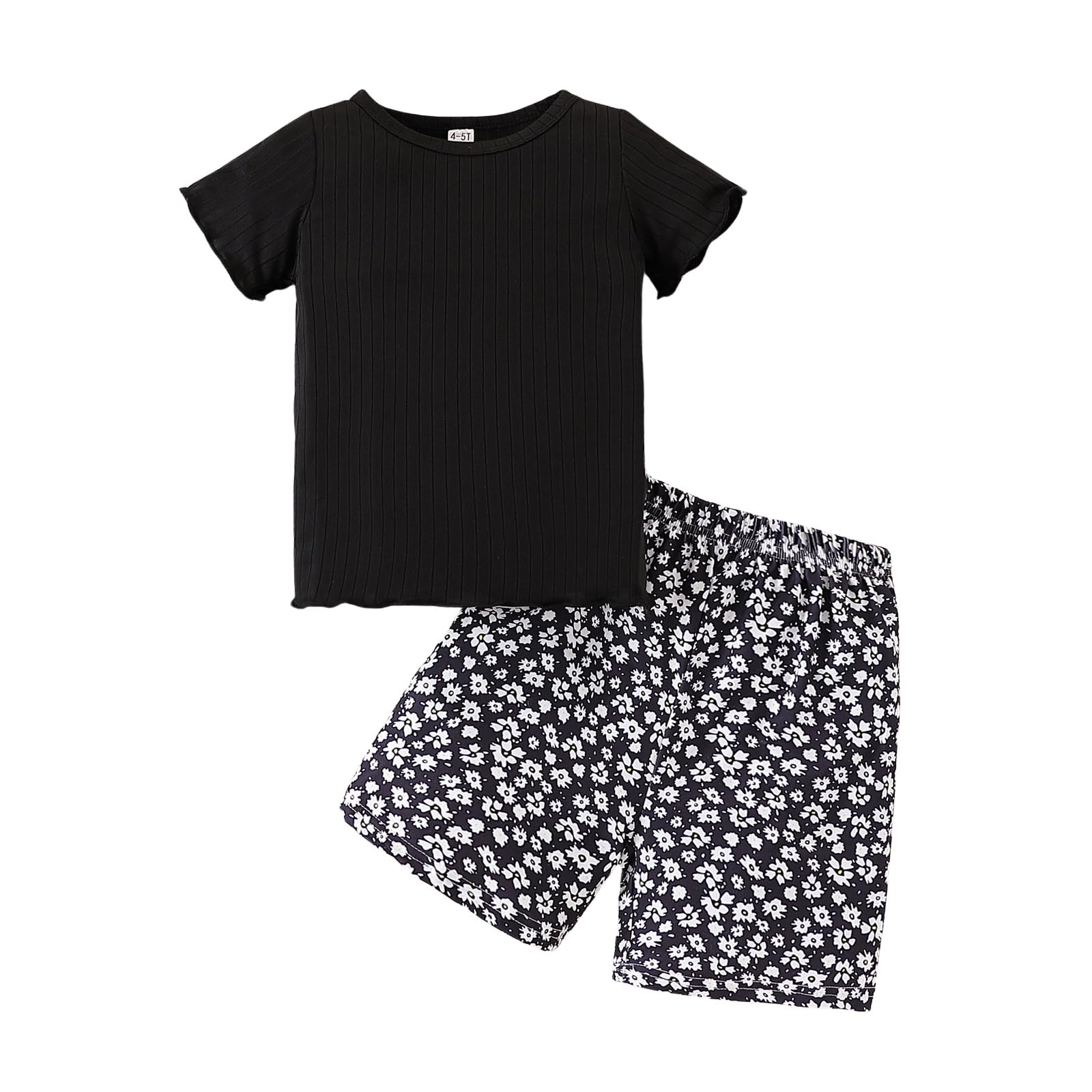 Alice Heart Blouse & Shorts Set _Pink 6-7yrs