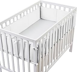 Mesh Liner for Full-Size Cribs, Classic 3mm Mesh (White)