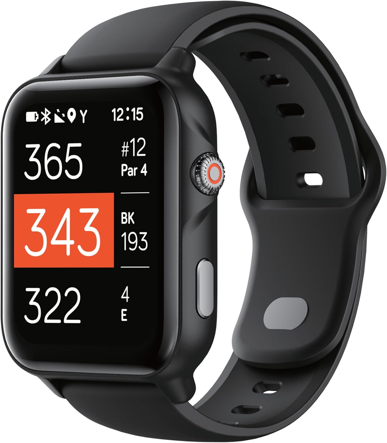 NAVO W1 Golf GPS Watch – Front, Middle & Back Distances, Hazard Tracking, No Subscription