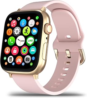 スマートウォッチ LINE返信機能付き WhatsApp返信機能付き ワイヤレスデータ転送 メモリ512MB 録音機能 音楽保存 保護ケース付き ベルト2本付き 2.11”大画面 通話機能 SOS緊急連絡 ChatGPT 電子書 GPS 電卓 カレンダー 懐中電灯 アラーム コンパス ストップウォッチ タイマー LINE/Gmail/SMS通知 iPhone/Android対応