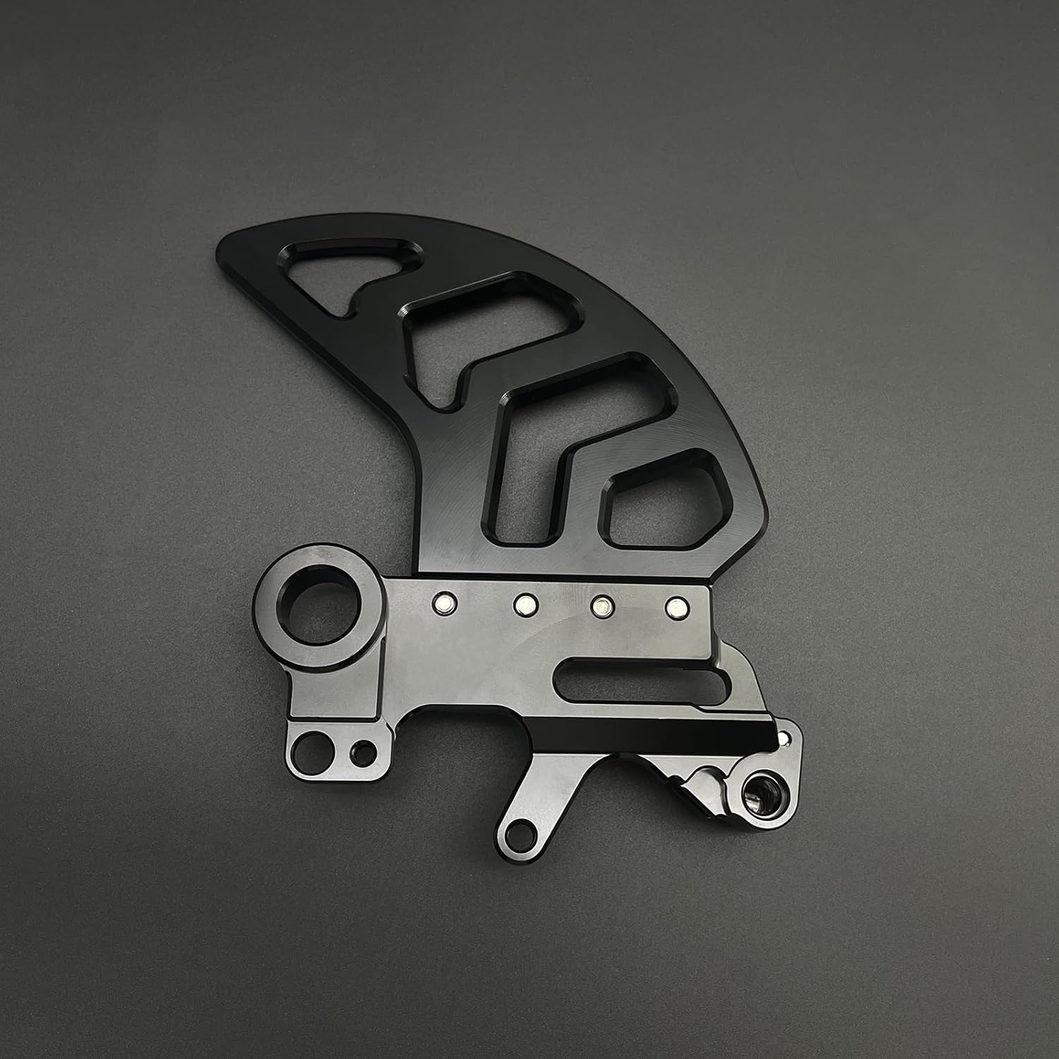 Rear Brake Disc Rotor Guard Brake Disc Cover Protector Fit for Surron Ultra Bee (Black)
