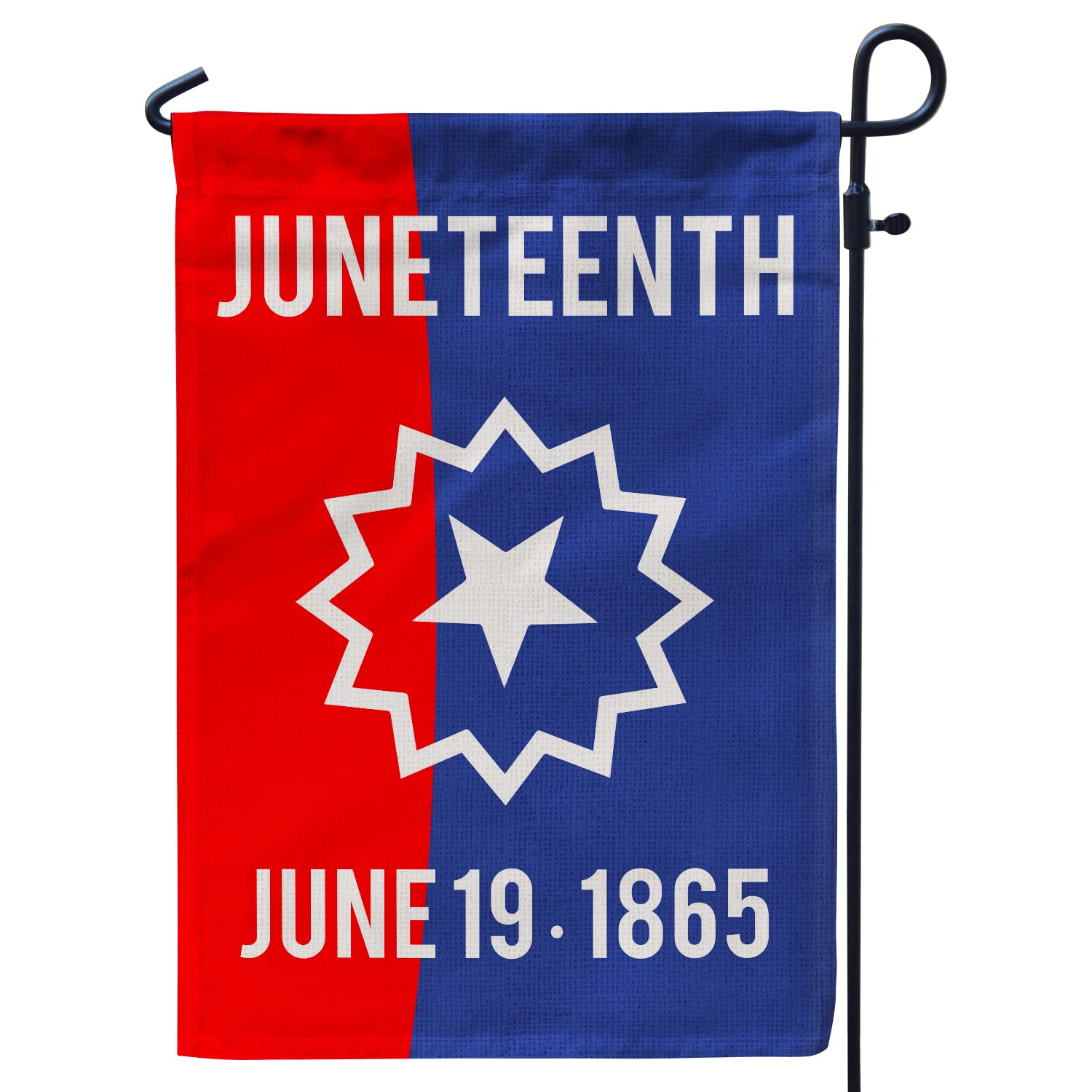 Hollyhorse Juneteenth 1865 Garden Flag Double Side Printing 12x18 Inch Double Sided Printing  for Outdoor Decoration