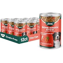 Jinx Wet Dog Food Grain Free Variety Salmon & Vegetables 12 Pack, 13oz