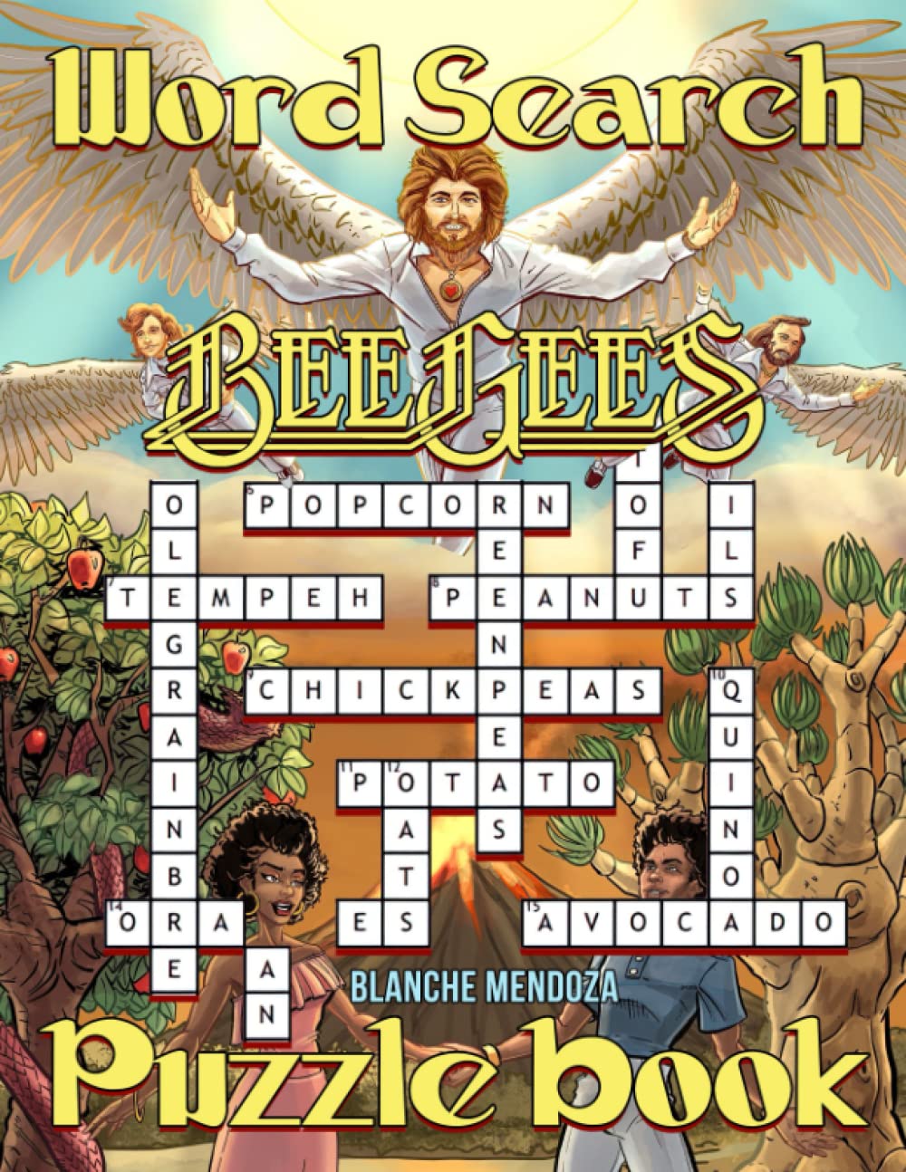 Bee Gees Word Search Puzzle Book: An Awesome Gift For Fans Of Bee Gees To Relax, Enjoy And Get To Know More Information.