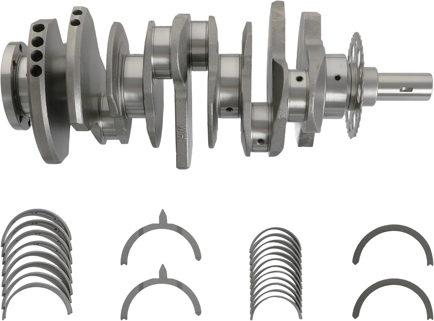 1GR-FE Crankshaft w/Main & Rod Bearings Set Fit For Toyota Tacoma 4Runner FJ Cruiser Tundra 4.0L V6 1GRFE 2003-2015,13401-31011 11701-31080 11011-31040 13041-31090