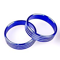 Vista 6 de KUNGKIC Para Subaru BRZ Toyota GR86 2021 2022 2023 2024 2025 Cubierta de botón de aire acondicionado estilo deportivo Decoración