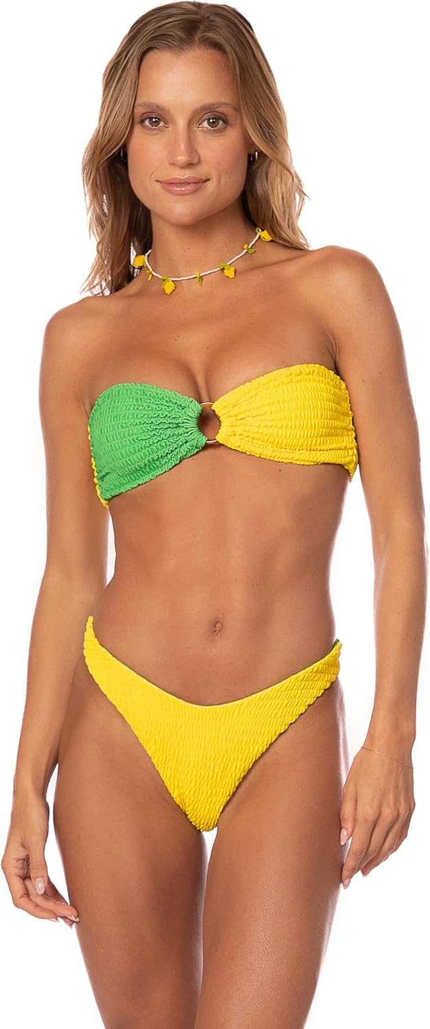 Maaji Cally Solid Bandeau Bikini Top