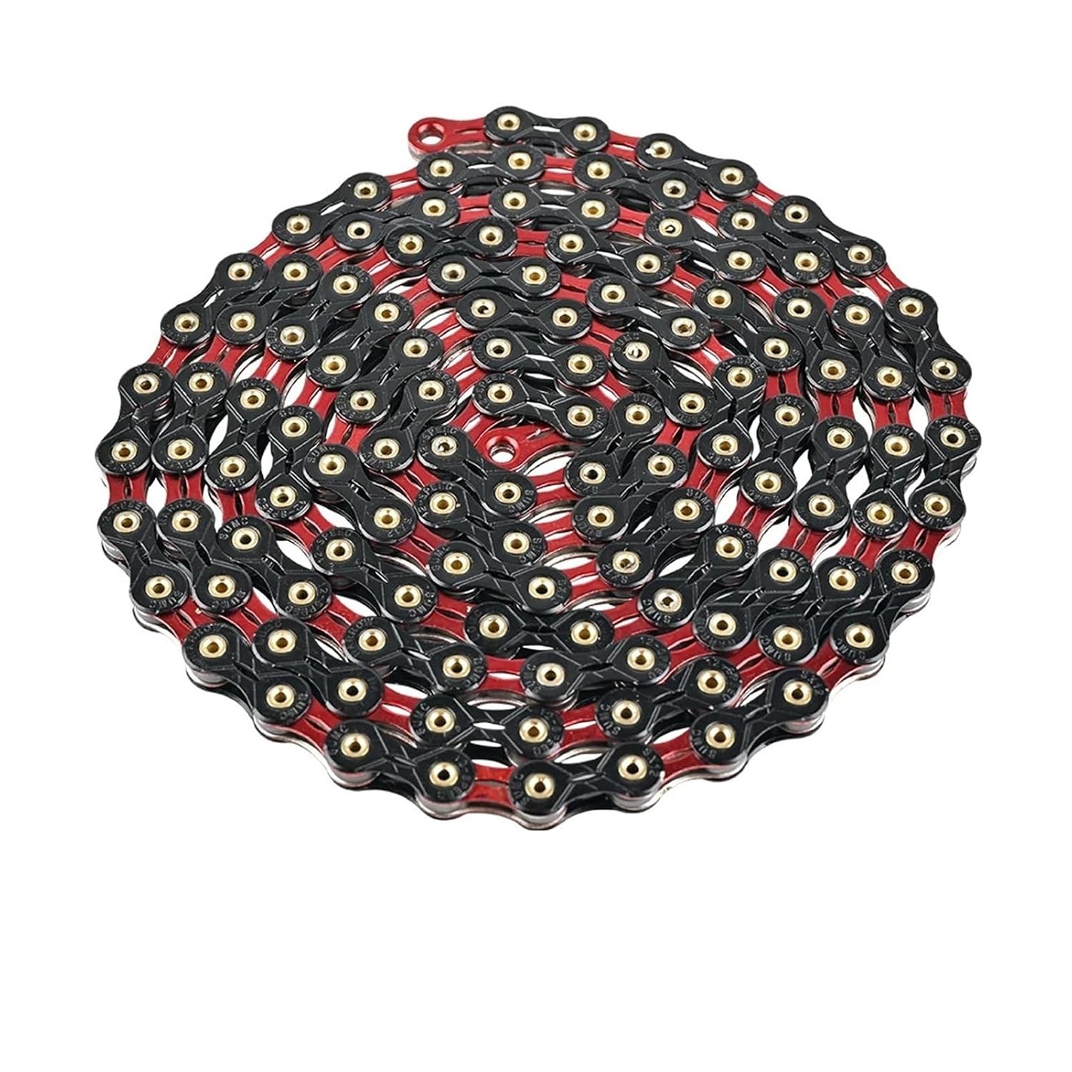 Compatible for SUMC 12 Speed Diamond Color SL Bike Chain - Ultra Light, Missing Link for MTB & Road Bikes(SX12SL Black Gold)