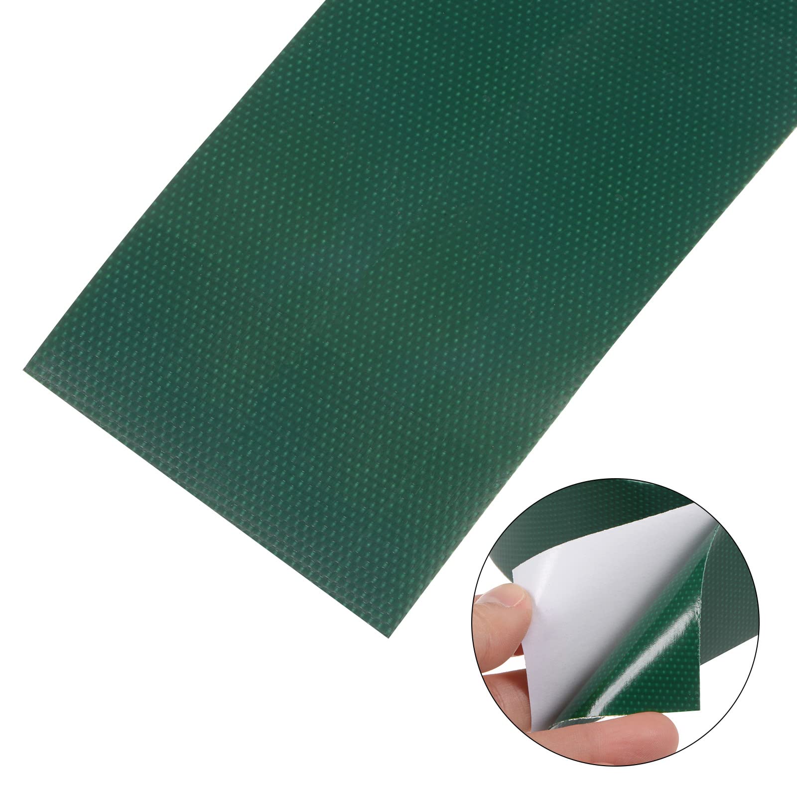 Klebeband, Planen-Reparaturband, Zelt-Reparaturband, 3 Stück, 3,15 Zoll x 6,6 Fuß, universelles wasserdichtes Markisentuch-Reparaturband for Bastelarbeiten, Heimwerker, Outdoor-Zelt, dunkelgrün