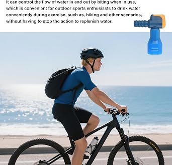 2-Pack 90 Degree Bite Valve Replacement, Mouthpiece for Hydration Packs. Fits CamelBak Water Bladders & Most Hydration Backpacks.