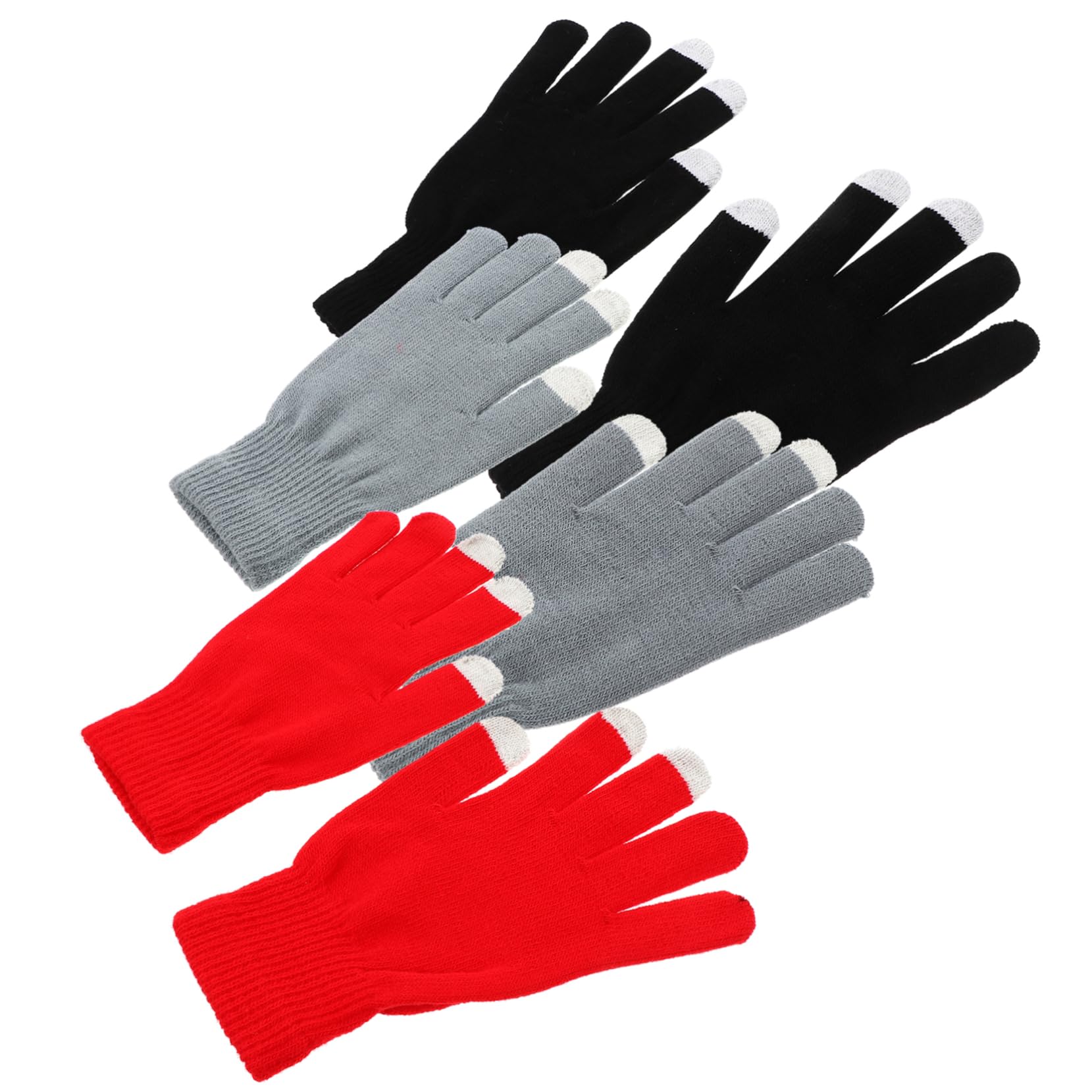 GALPADA Winter Full Cover Touch Screen Gloves for Men Women Windproof Riding Gloves with Lining for Outdoor Activities