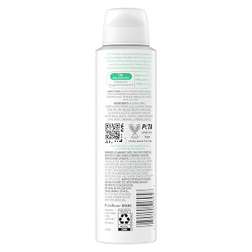 Dove Whole Body Deodorant Cooling Spray Sage & Lavender Aluminum Free 4oz