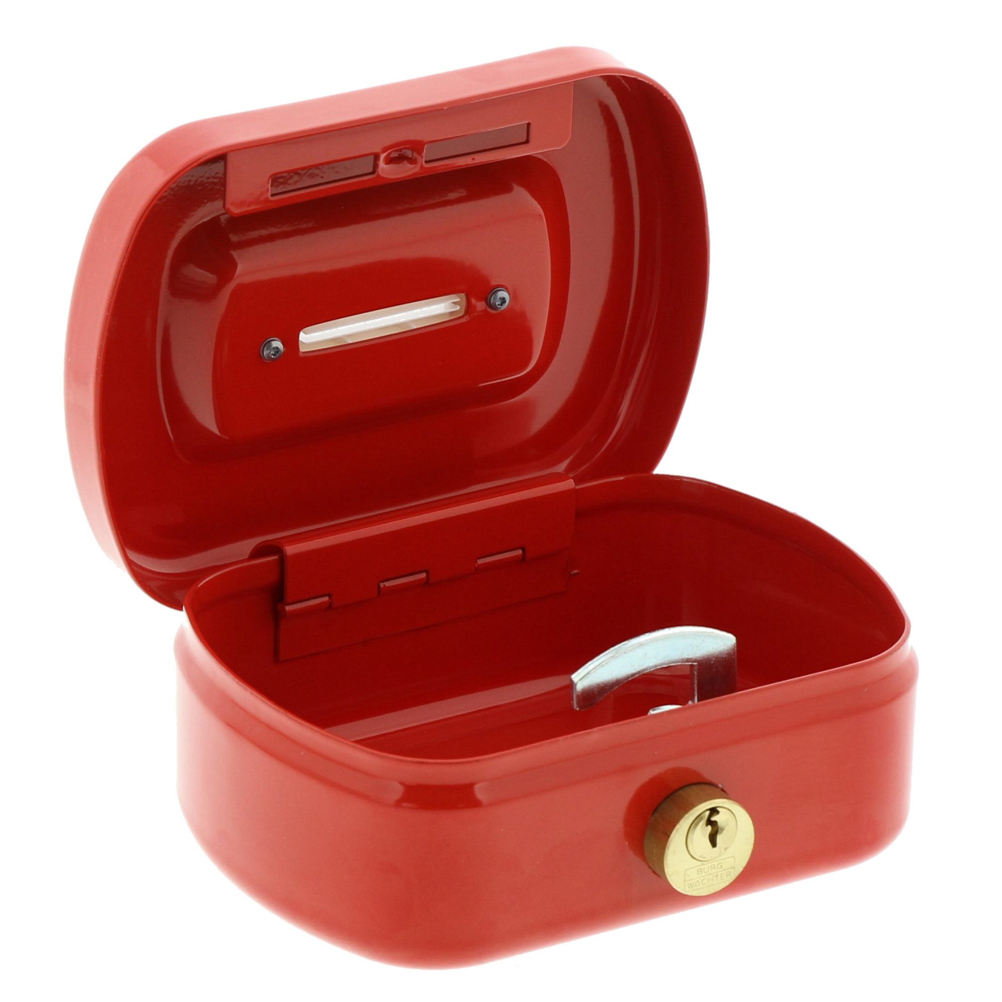 Burg-Wächter Kinder-Geldkassette mit Münzeinwurfschlitz, Messingstift-Zylinder, Office 2127 (farblich sortiert )