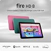 Tableta Amazon Fire HD 8 como nueva (modelo más reciente), pantalla HD de 8”, 3GB de memoria, 32GB, diseñada para entretenimiento portátil, Negro 1