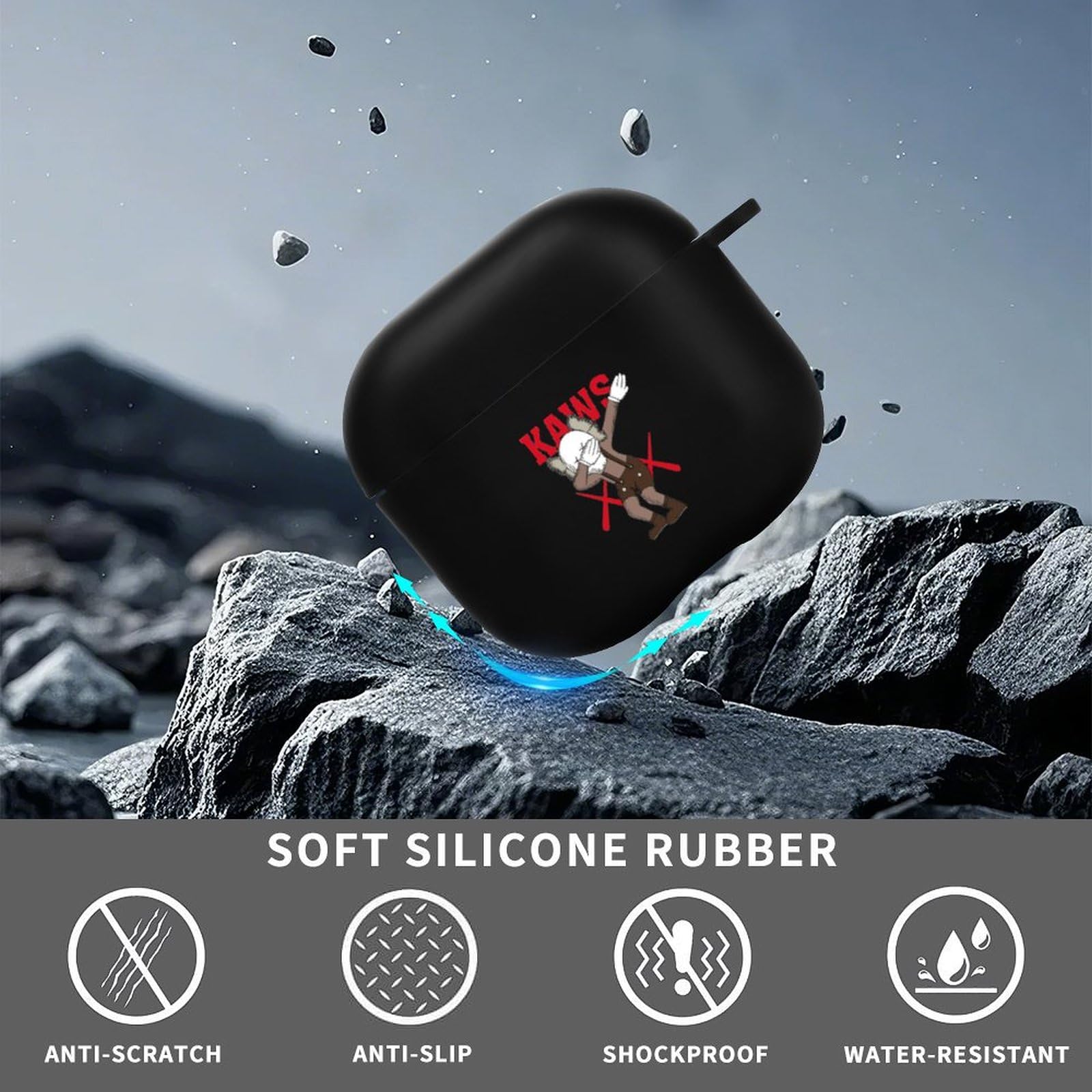 Amazon | Airpods 4 ケース Kaws カウズ AirPods 第4世代 ケース