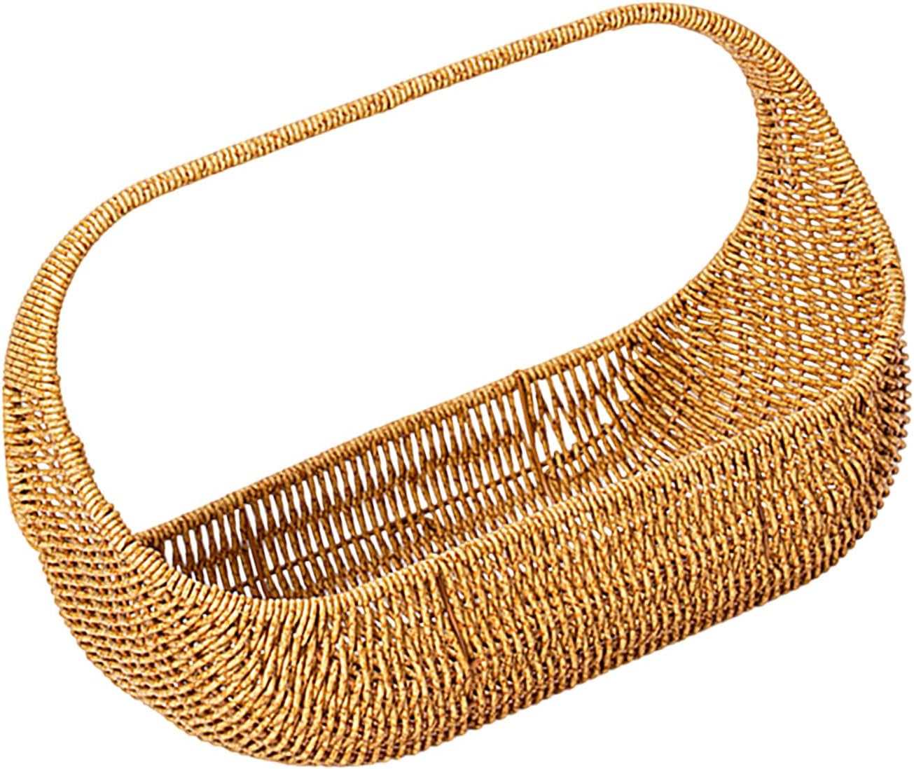 Stylish Handwoven Basket for Floral Decor and Home Organization Home Decoration Storage Basket
