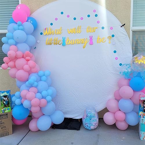 Vista 176 de Globos de color rosa pastel y morado, globos de confeti rosa claro de 12 pulgadas con globos de látex lila metálico para niñas y mujeres, mariposa