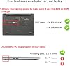 Cargador 65W compatible con Acer Aspire Go 15 14 AG15-31P AG14-21P 3 5 A315-55 A315-58 A317-22 A514-56 A517-58 A515-55 A517-54 A315-22 Swift 3 5, fuente de alimentación para laptop (conector 3.0*1.0mm) 5