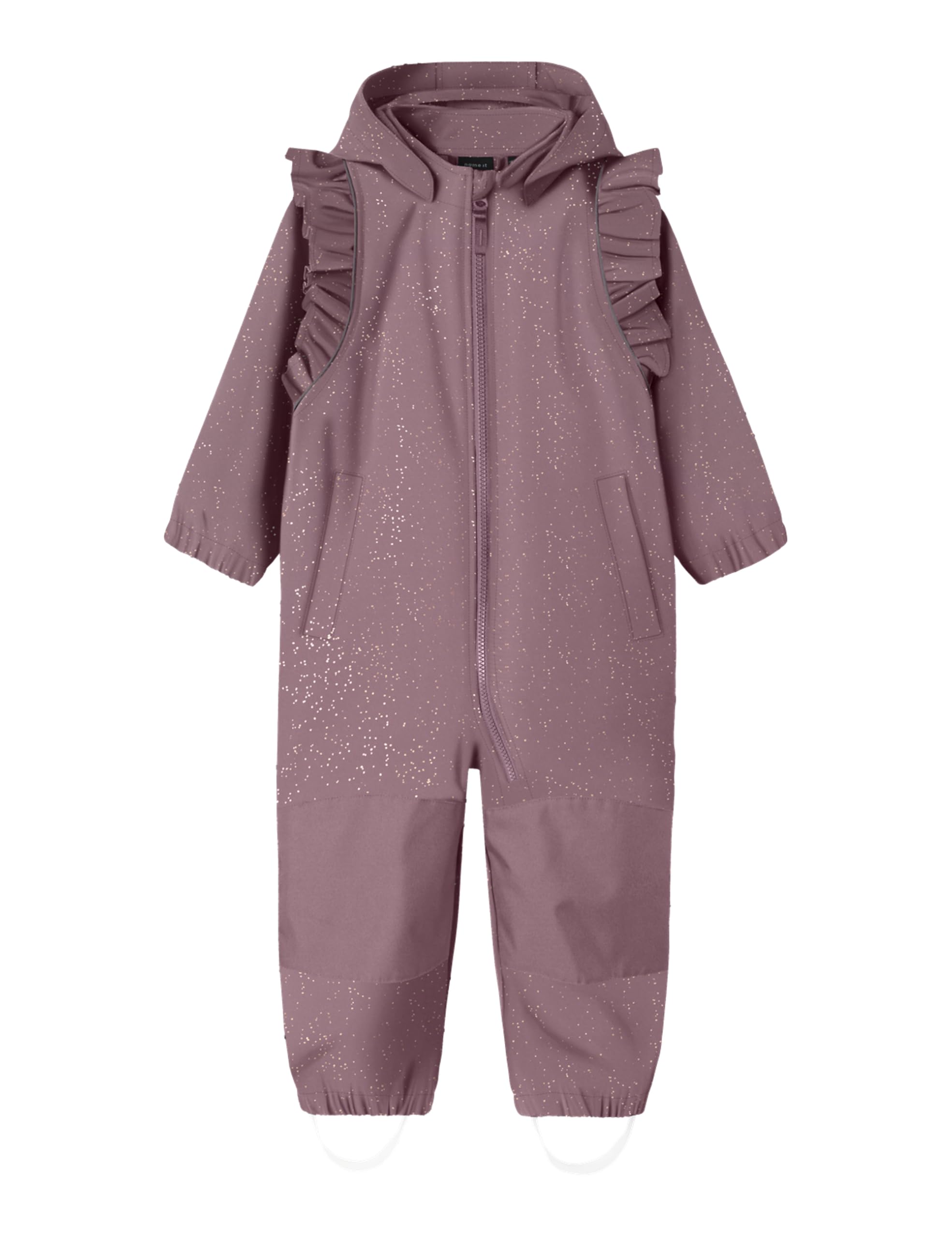 NAME IT Mädchen Nmfalfa08 Softshell Suit Frill Foil Fo Nmfalfa08 Softshell Suit Frill Foil Fo (1er Pack)